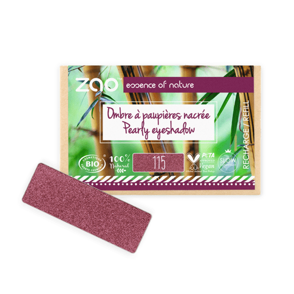 Refill rectangle Eye shadow 115 Ruby red