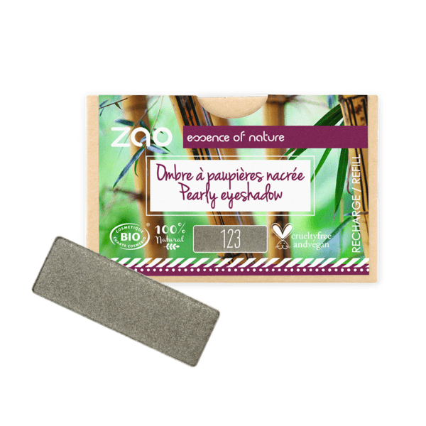 Refill rectangle Eye shadow 123 Grey khaki