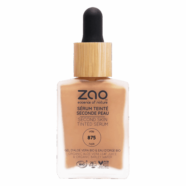 Second skin tinted serum 875 Tanned